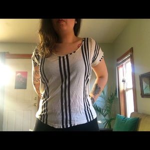 Vertical Striped T